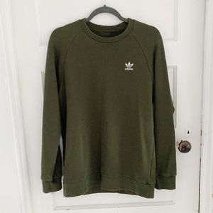 olive green adidas top